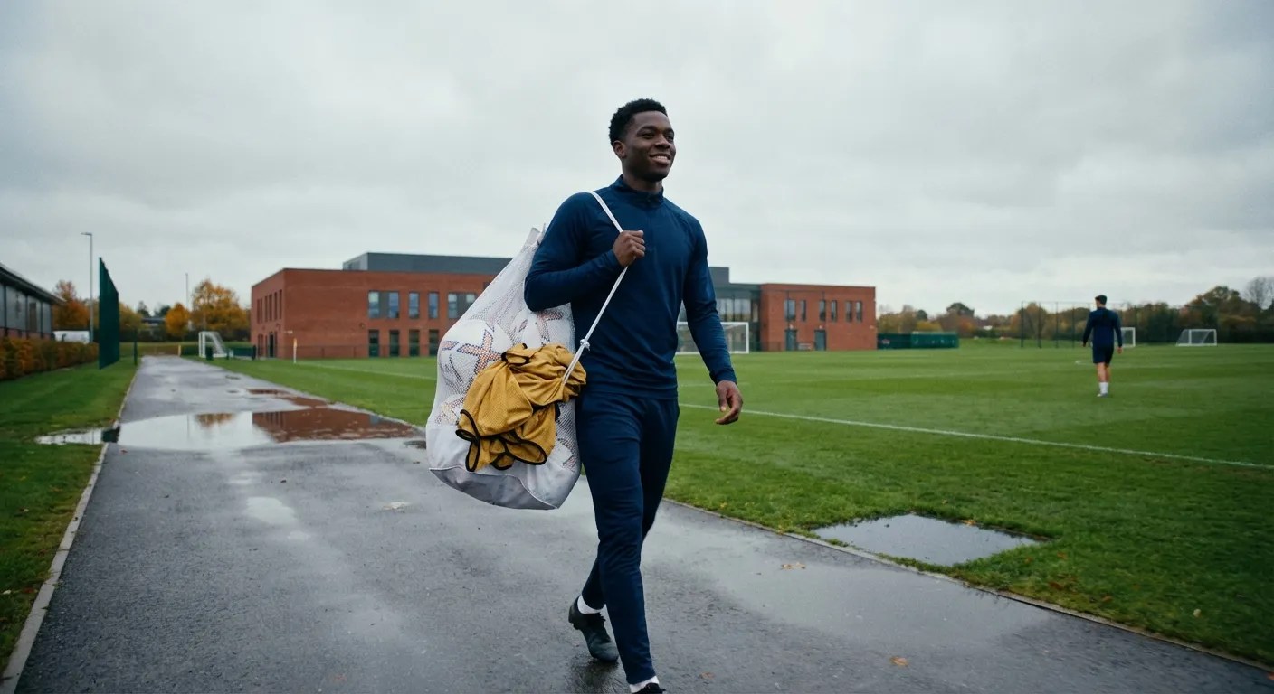 Emmanuel Frimpong Arsenal training and the reality of breaking into the Premier League