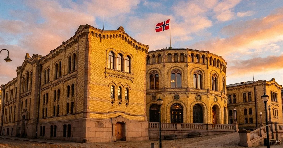 banko sąskaitą, banko saskaita, Norvegijos nacionalinis bankas, National Bank of Norway, Oslas, Oslo, Norvegijos vėliava, veliava, Norvegija