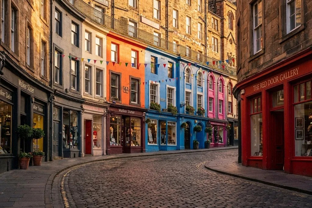 Kur keliauti su vaikais? Edinburgh