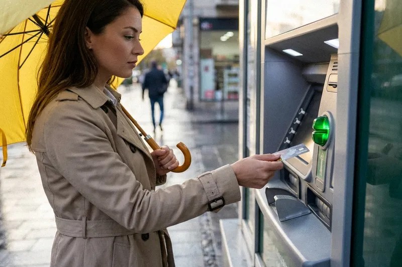 Postbank Geld abheben Ausland