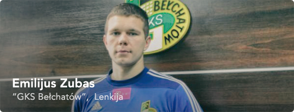 Emilijus Zubas GKS Belchatow 